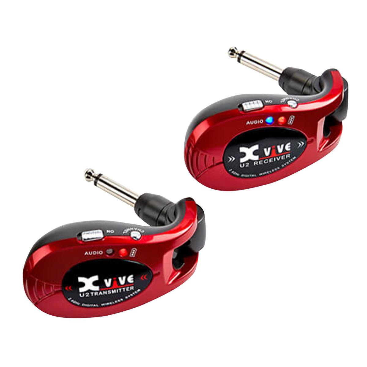 Xvive U2 Complete Guitar Wireless System - Red | IDJNOW