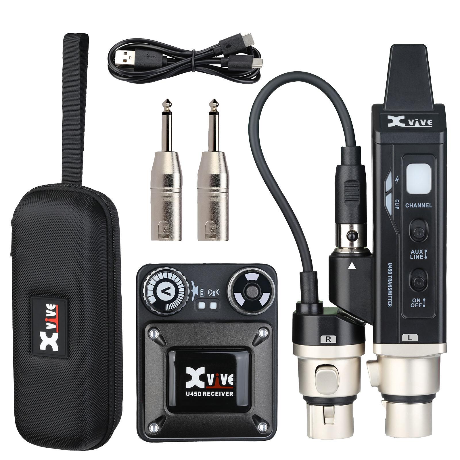 配信機器・PA機器・レコーディング機器 xvive U4 XVIVE エックスバイブ U4 インイヤーモニター ワイヤレスシステム