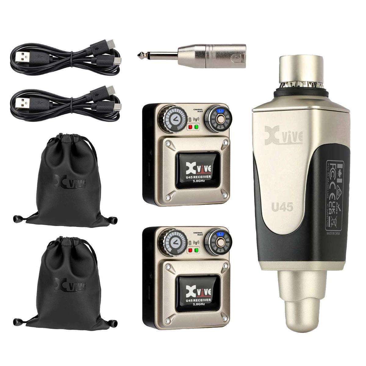 配信機器・PA機器・レコーディング機器 Xvive XV-U4 IN-EAR MONITOR Wireless XV-U4_002-768x768.jpg