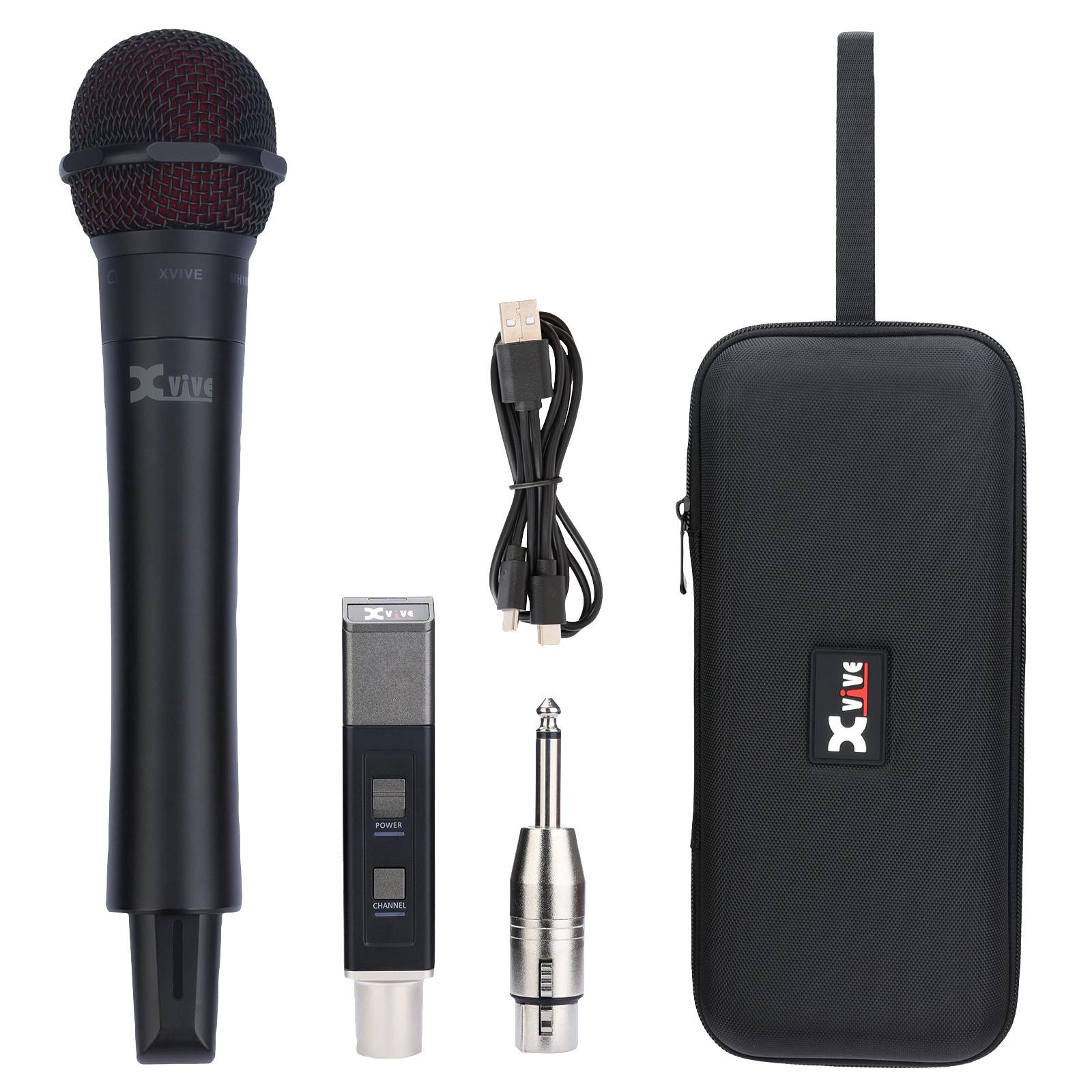 配信機器・PA機器・レコーディング機器 Xvive Microphone Wireless System Amazon.com: Xvive U35 Wireless Microphone System 5.8GHz Wireless