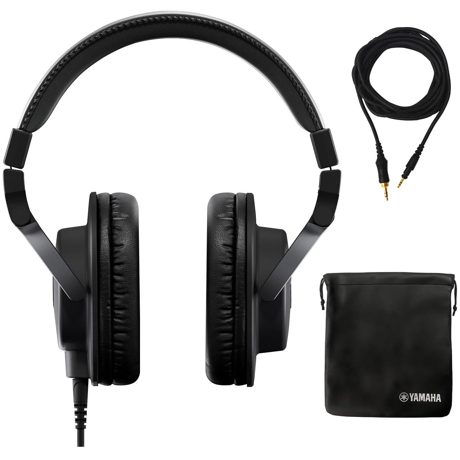 Yamaha HPH-MT5 Studio Monitor Headphones in Black | IDJNOW
