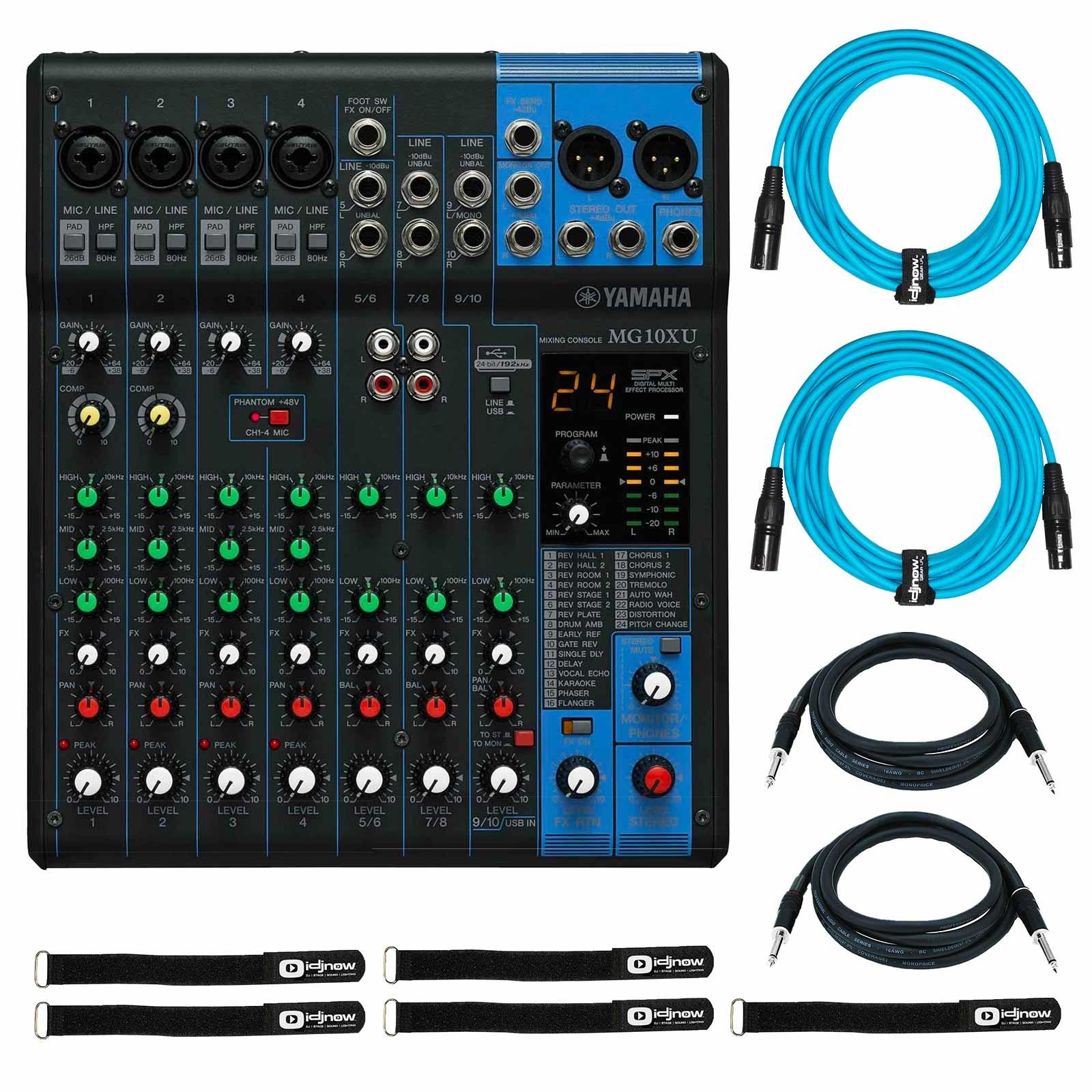 YAMAHA ( ヤマハ ) / MG10XU MG10XU 10-Channel Mixer with USB and Effects - Yamaha USA