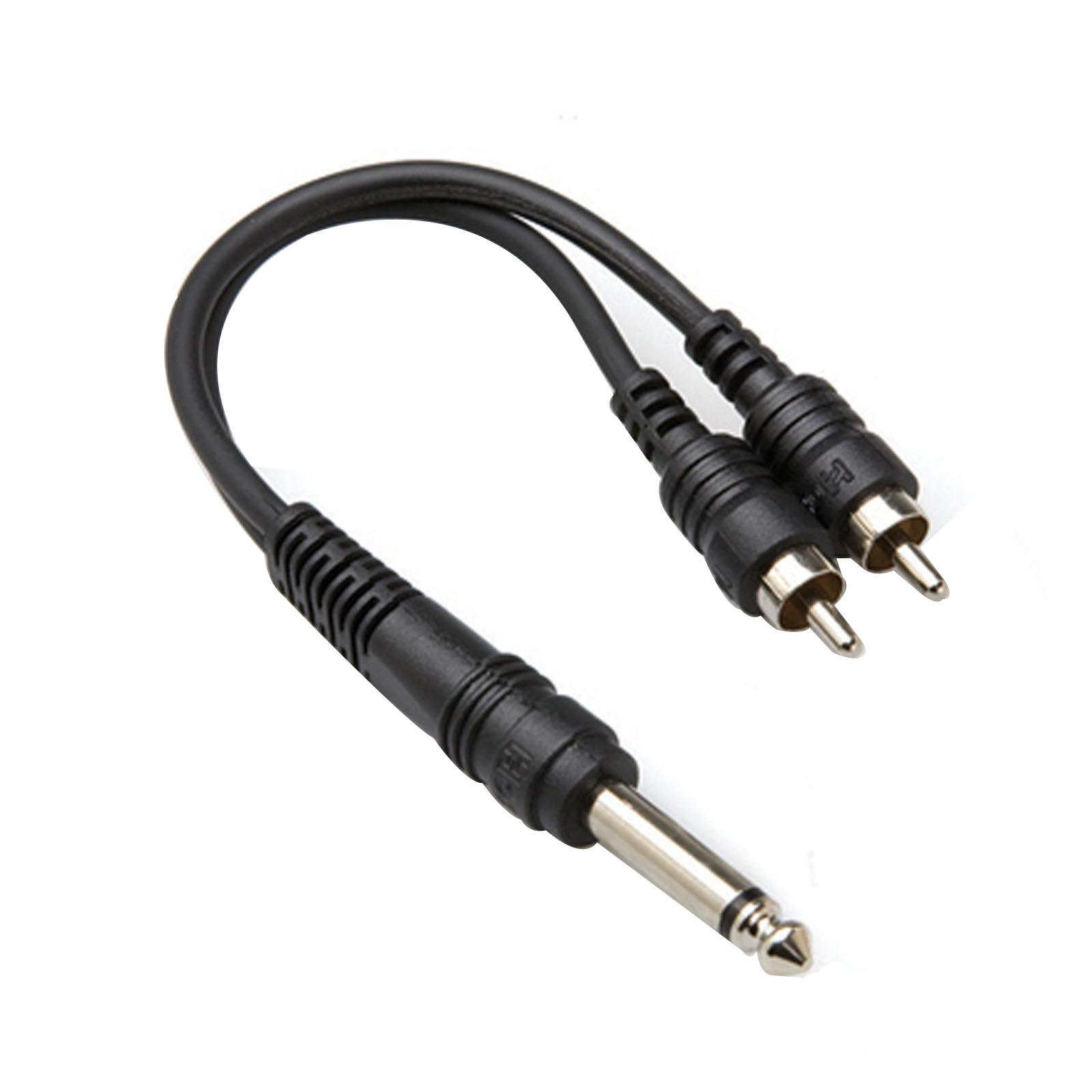 Hosa Technology YPR-103 Dual RCA Female to Male Y-Cable
