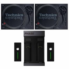 【ロネル】 Technics SL1200MK5+SH-EX1200K Technics SL-1200MK5-S turntable silver DJ Player from Japan