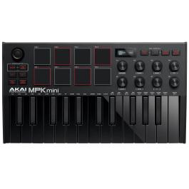 DTM・DAW AKAI Professional MPK mini MK3 MPK Mini MK3 Black MIDI Controller by Akai | IDJNOW