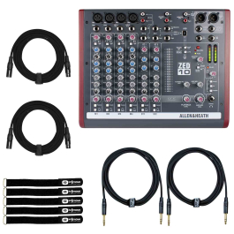 ALOHA104ページ Allen & Heath ZED-10 Multipurpose Mixer & Cables | IDJNOW