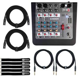 DJ機材 ALLEN & HEATH ZED6FX Allen & Heath ZED-6FX プロセッサー内蔵アナログミキサー｜FULL-TEN