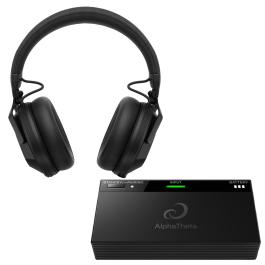 AlphaTheta HDJ-F10-TX Wireless Headphones with Transmitter