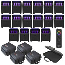 Chauvet Freedom Par H9 IP Wireless Uplights 16 Pack | IDJNOW
