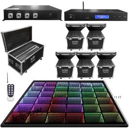 Clutch LED Dance Floor Infinity Panel 11'x11' Package | IDJNOW