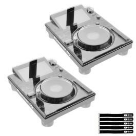 Pioneer CDJ3000 DECKSAVER デッキセーバー 2セット Decksaver Pioneer CDJ-3000 Covers Duo Package | IDJNOW
