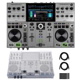 【極美品・ホワイトカスタム】Denon DJ PRIME Go Denon DJ PRIME GO+ Portable Standalone Controller with Cover