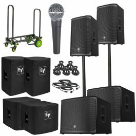 2x Electro-Voice EKX-12P 12 2x Electro-Voice EKX-12P 12