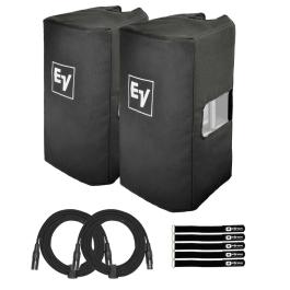 2x Electro-Voice ZLX-12-G2-CVR Covers with Cables | IDJNOW