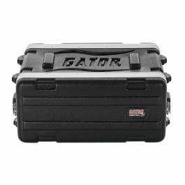 Gator GR-4S Shallow Standard Molded 4U Audio Rack Case | IDJNOW