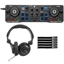 Hercules DJControl Starlight Controller with Headphones