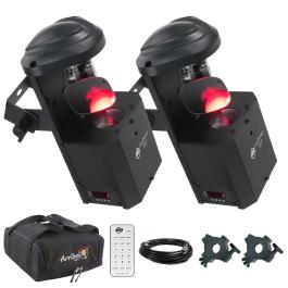 ADJ inno pocket fusion 2セット ADJ Inno Pocket Fusion a barrel mirror scanner green laser