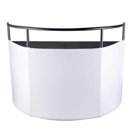 JMAZ Lighting JZ5010 Command Booth Adjustable Frame DJ Booth