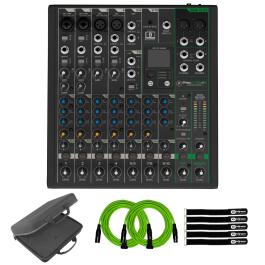 Mackie ProFX10v3+ 10-Channel Mixer with Gator Bag | IDJNOW