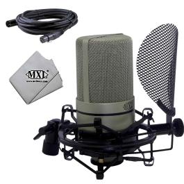 MXL 990 Complete Bundle Condenser Microphone | IDJNOW