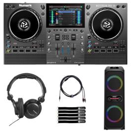 Numark MIXSTREAM PRO GO with Gemini Speakers | IDJNOW