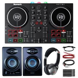 Numark DJコントローラー　Party Mix II＋ヘッドフォン Numark Party Mix II Controller with Monitors | IDJNOW