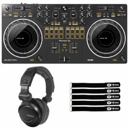 Pioneer DJ DDJ-REV1 Controller with DJ Headphones | IDJNOW