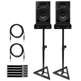 DJ機材 Pioneer DJ DM-40-W 4” desktop monitor system (black) - Pioneer DJ