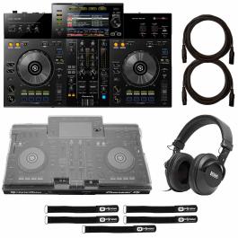 Pioneer DJ XDJ-RR with Decksaver Cover & Rane Headphones
