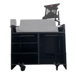 ProX XSM-2X12U W MENSA Double Wood Regie Rack Case 12U + 12U