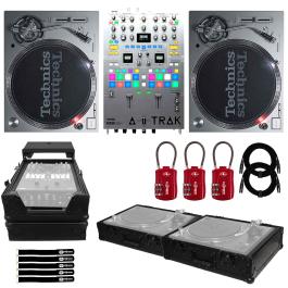 SEVENTY A-TRAK w/ Silver Turntables & Black Cases | IDJNOW