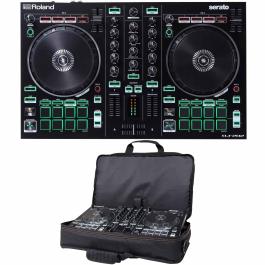 Roland DJ-202 4-deck Serato DJ Controller with Drum Machine