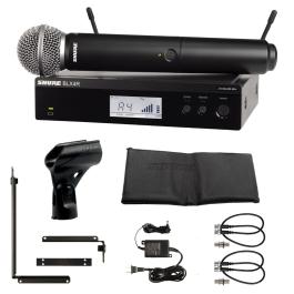 中古 SHURE シュアー PGX24/SM58 PGX1 ワイヤレスマイクセット