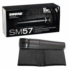【908】　Shure SM-57 SM57 - Instrument Microphone - Shure USA