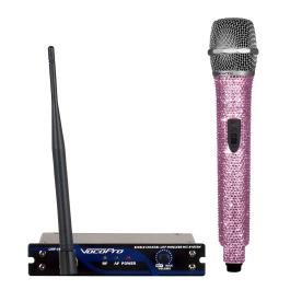 S*I様 プロ仕様UHFワイヤレスマイクシステム Wireless Microp VocoPro UHF-18-DIAMOND-Pink Single Channel UHF Wireless Mic System