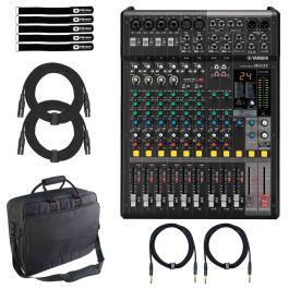 Yamaha Pro Audio MG12XCV 12-Input Mixer with Bag | IDJNOW