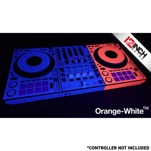 DDJ-REV7 SKINZ貼り付け済 Pioneer DDJ-REV7 MAGNETIC Skinz & Fader Caps Kit - Metallics