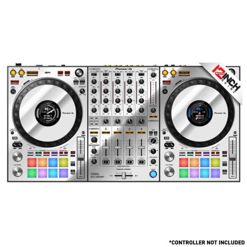 12 Inch Skinz Mirror Silver DDJ-1000SRT Kit | IDJNOW