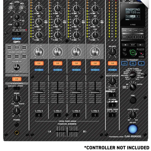 12 Inch Skinz Carbon Fiber DJM-900NXS2 Kit | IDJNOW