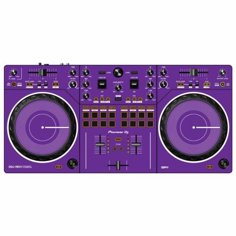 12 Inch Skinz Purple Adhesive Kit for DDJ-REV1 | IDJNOW