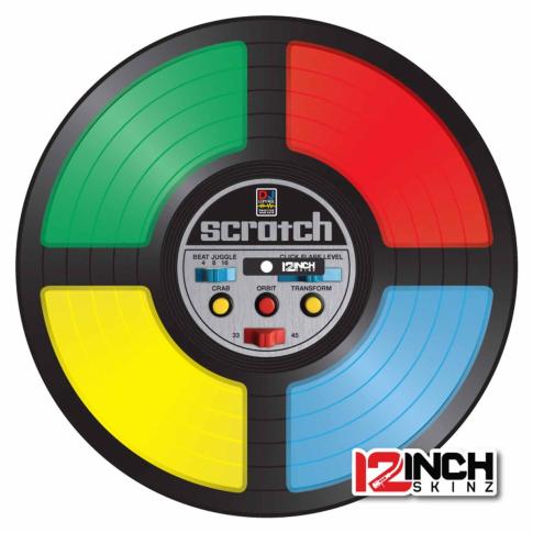 12 Inch Skinz Phase Control Disc with Tab (Single) - Scratch Says 12" Banner