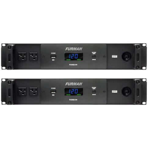 2x Furman P-2400 AR 20A Prestige Voltage Regulator/Power Conditioners