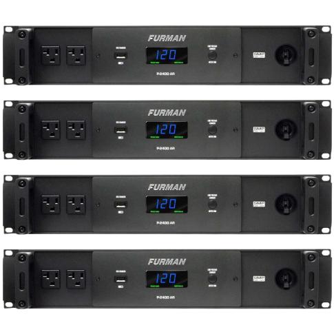 4x Furman P-2400 AR 20A Prestige Voltage Regulator/Power Conditioners