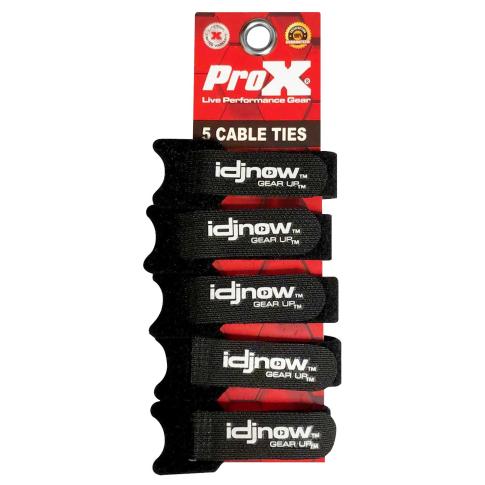 5 Pack of 8" Reusable Velcro Cable Ties