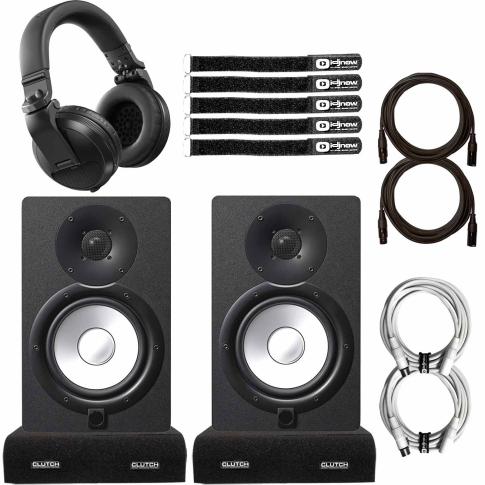 OUTLET SALE- 訳あり品など大放出 Yamaha 2) HS8 IDJNOW | Headphones Black DJ Pioneer with Monitors その他