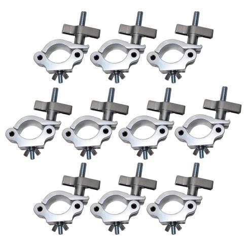 (10) ProX T-C4H Aluminum Pro Clamps with Big Wing for 2" Truss