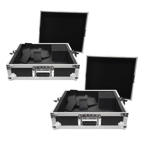 (2) ProX T-TT Universal Turntable Road Cases