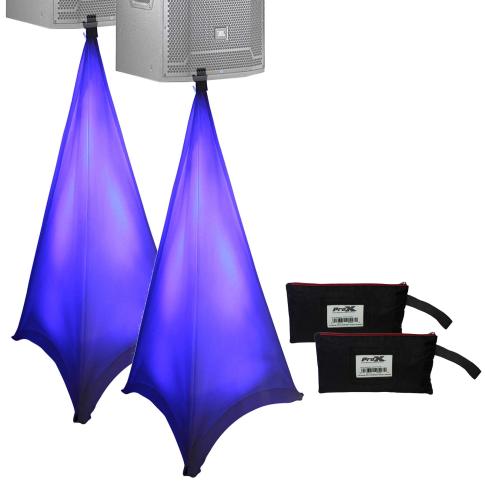 (2) ProX X-SP3SC 3 Sided Lycra Scrim Covers Package
