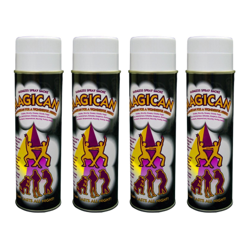 (4) Antari MG-550 Magician Long Lasting Haze Spray Cans Package