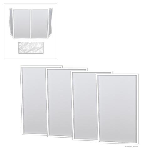 ADJ Event Facade Replacement Scrim White 4-Pack